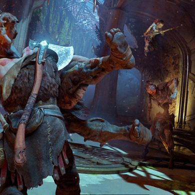 Imagem da análise de God of War