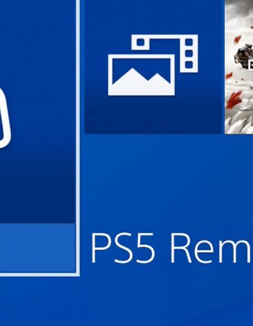 PS5 remote play