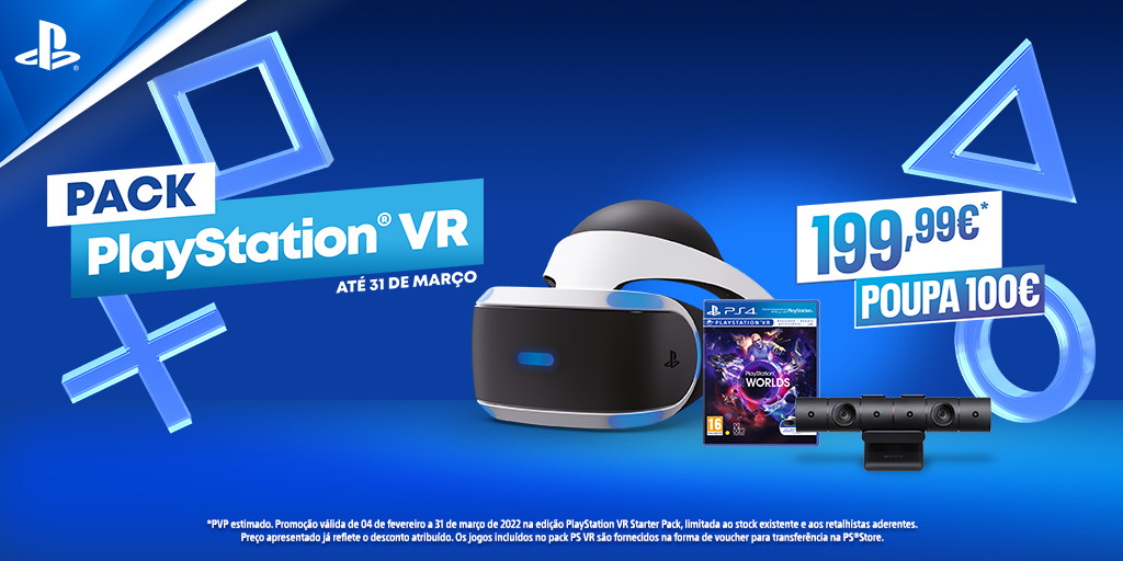 PS VR em Promoção