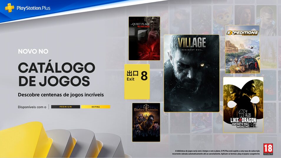 Em janeiro no PlayStation Plus